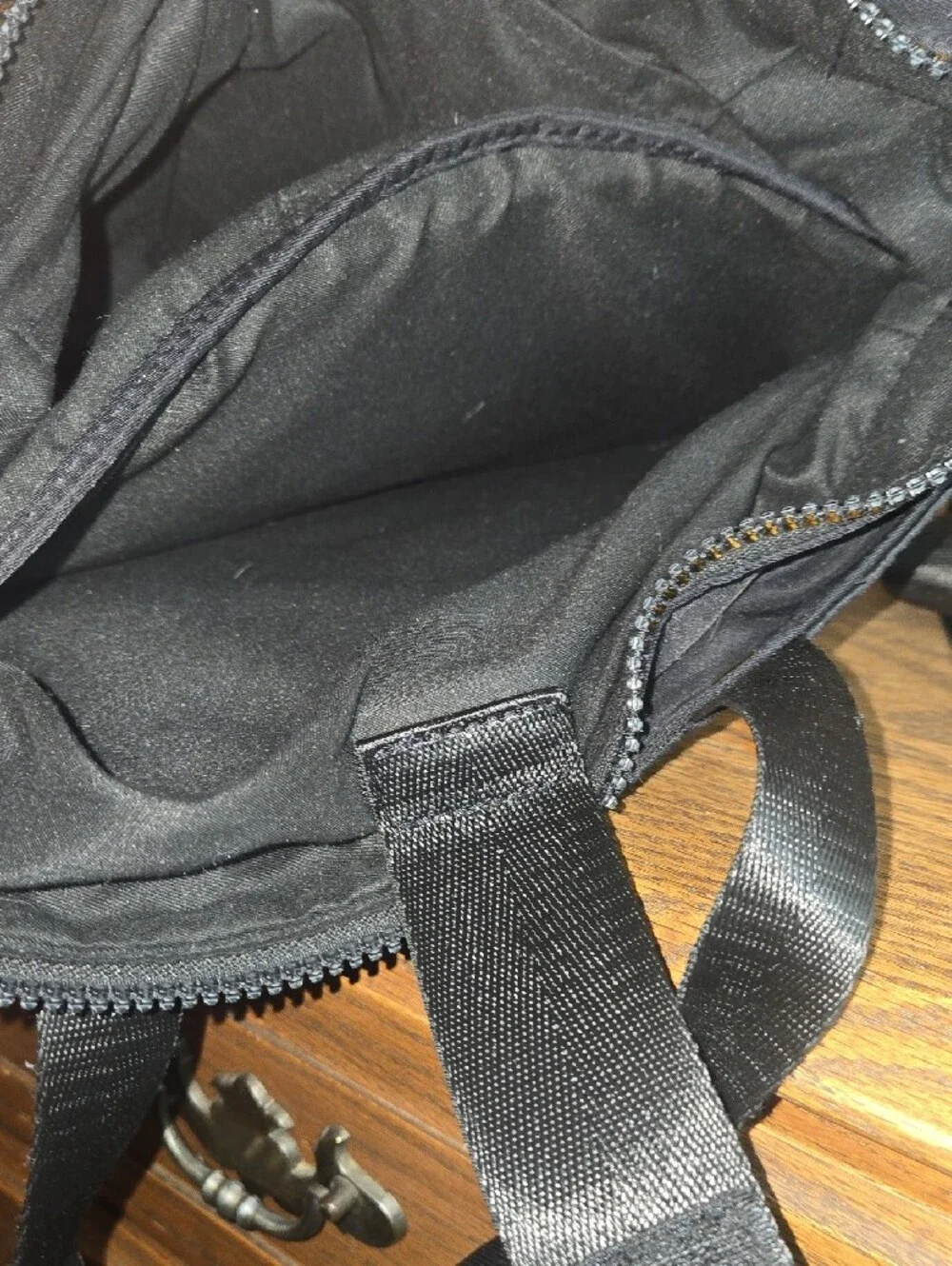 Black Women's Convertible Backpack Tote - Unbranded